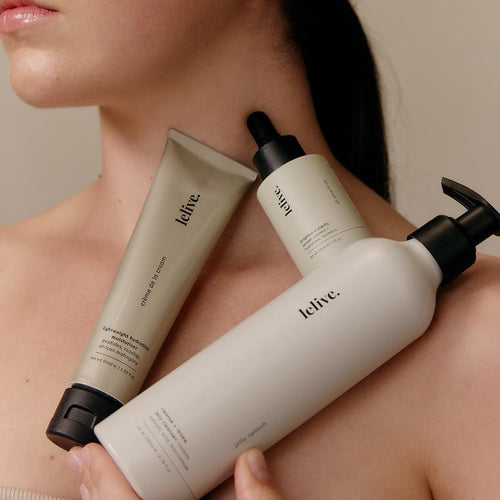 3-step routine | clarify, brighten + glow