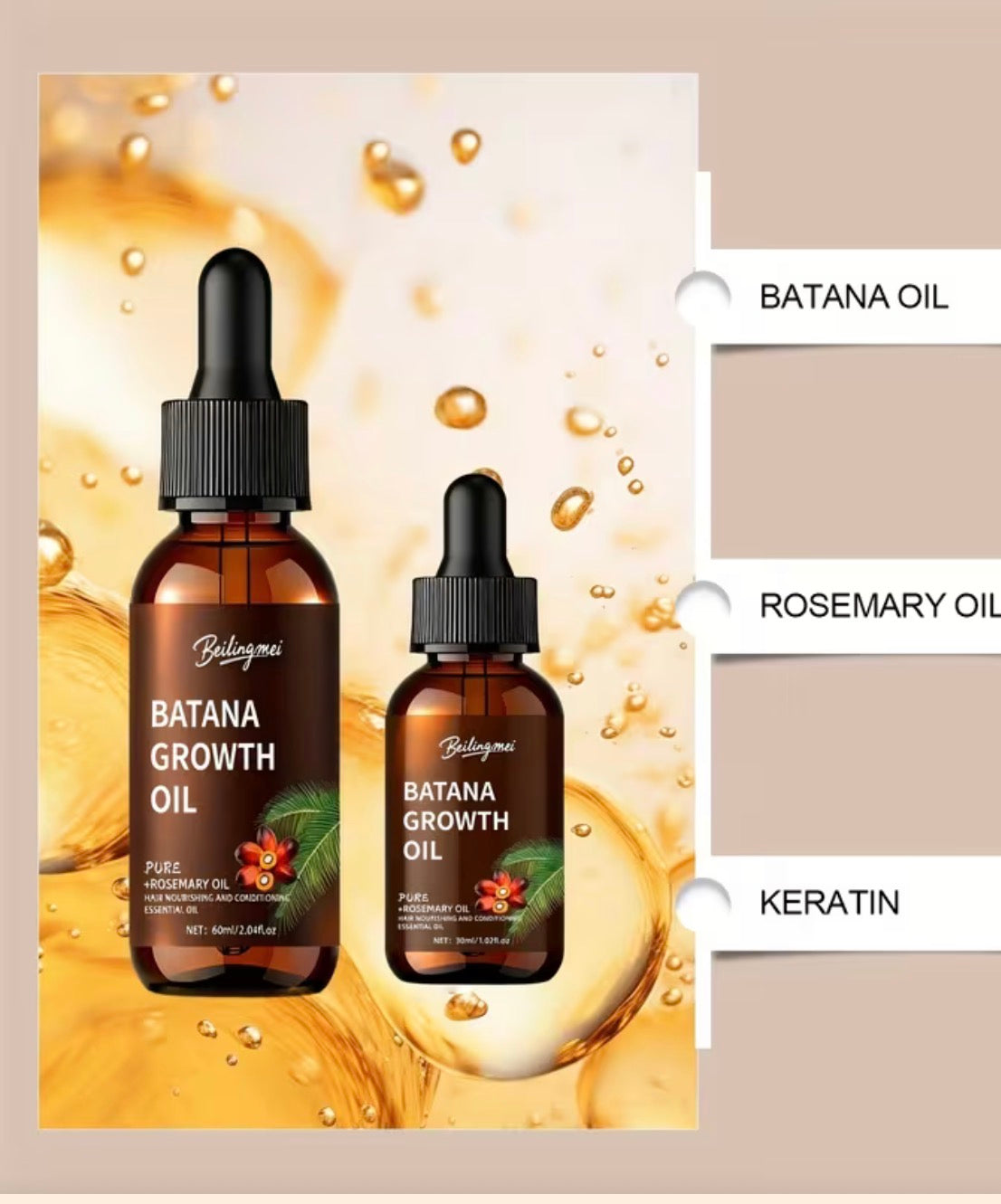 LUMNIFY™ Batana Growth Oil