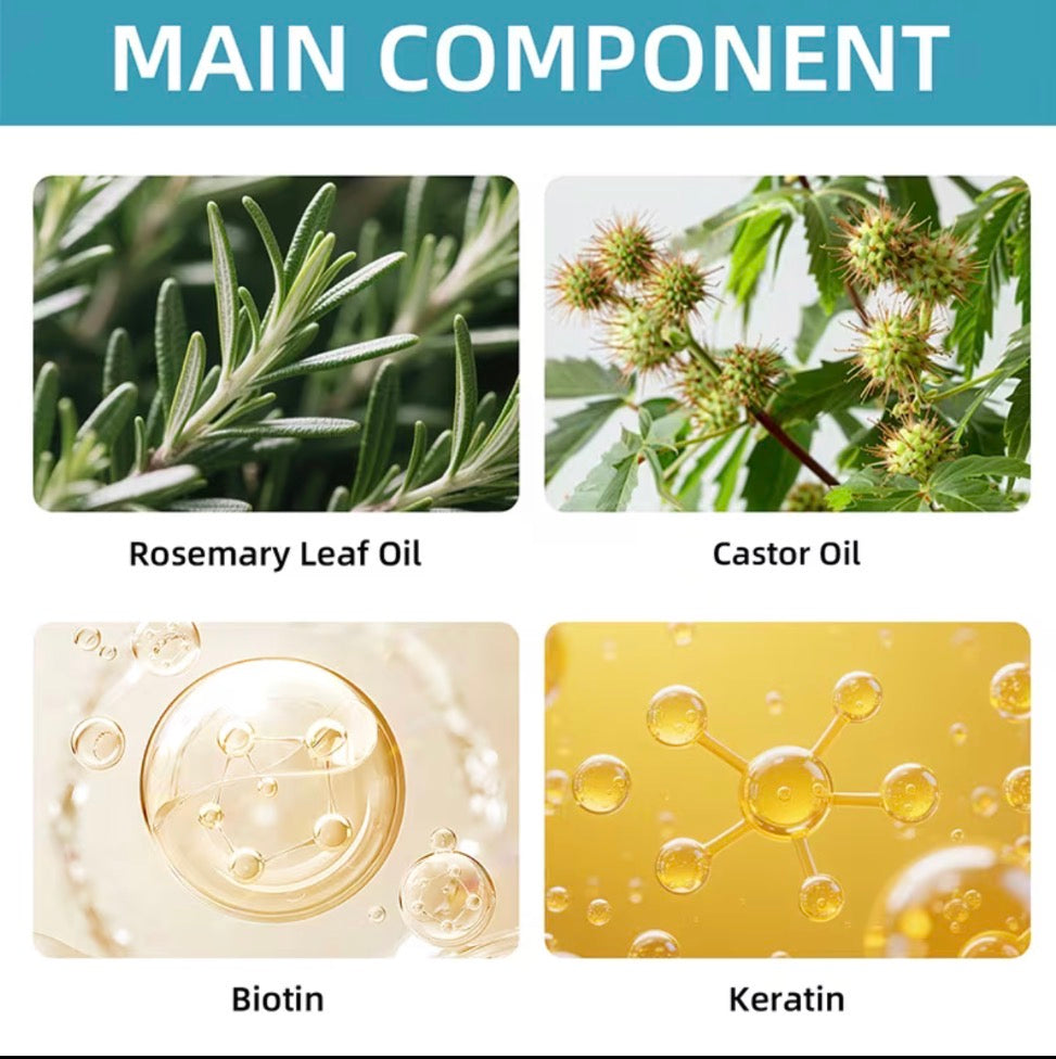 LUMNIFY™ Rosemary + Castor Strengthen Oil
